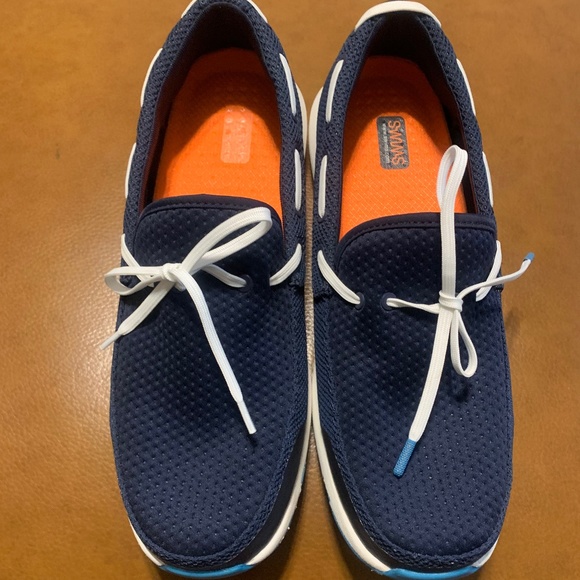 Swims Other - SWIMS-navy boat shoes